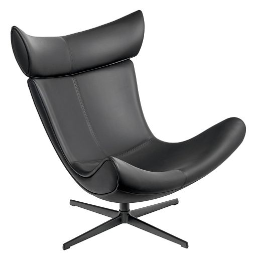 Кресло TORO черный, экокожа - изображение 1