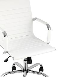 Кресло офисное TopChairs City S белое - изображение 2