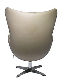 Кресло EGG STYLE CHAIR латте, экокожа - изображение 5