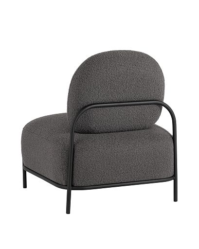 Кресло Стоун ткань букле тёмно-серый - изображение 6