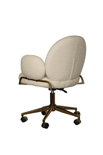Кресло офисное Клауд TW-1137-OF, 65х63х89, молочный - изображение 3