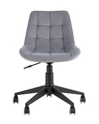 Кресло компьютерное Флекс велюр велютто серый - изображение 3