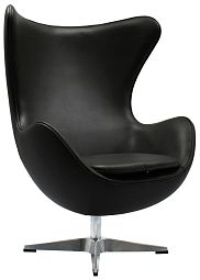 Кресло EGG STYLE CHAIR чёрный - изображение 1
