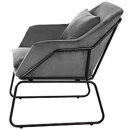Комплект кресло ALEX и оттоманка ALEX серый - изображение 3