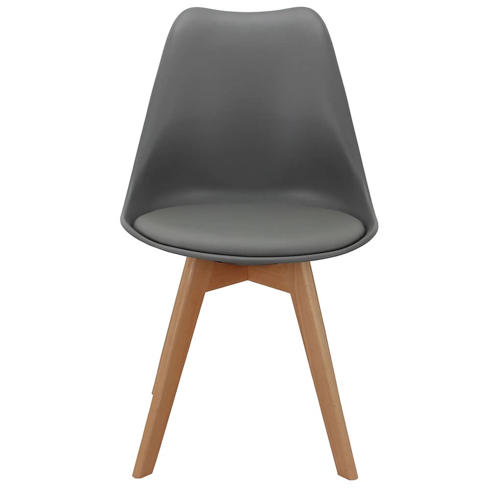 Комплект из 4-х стульев Eames Bon серый - изображение 3