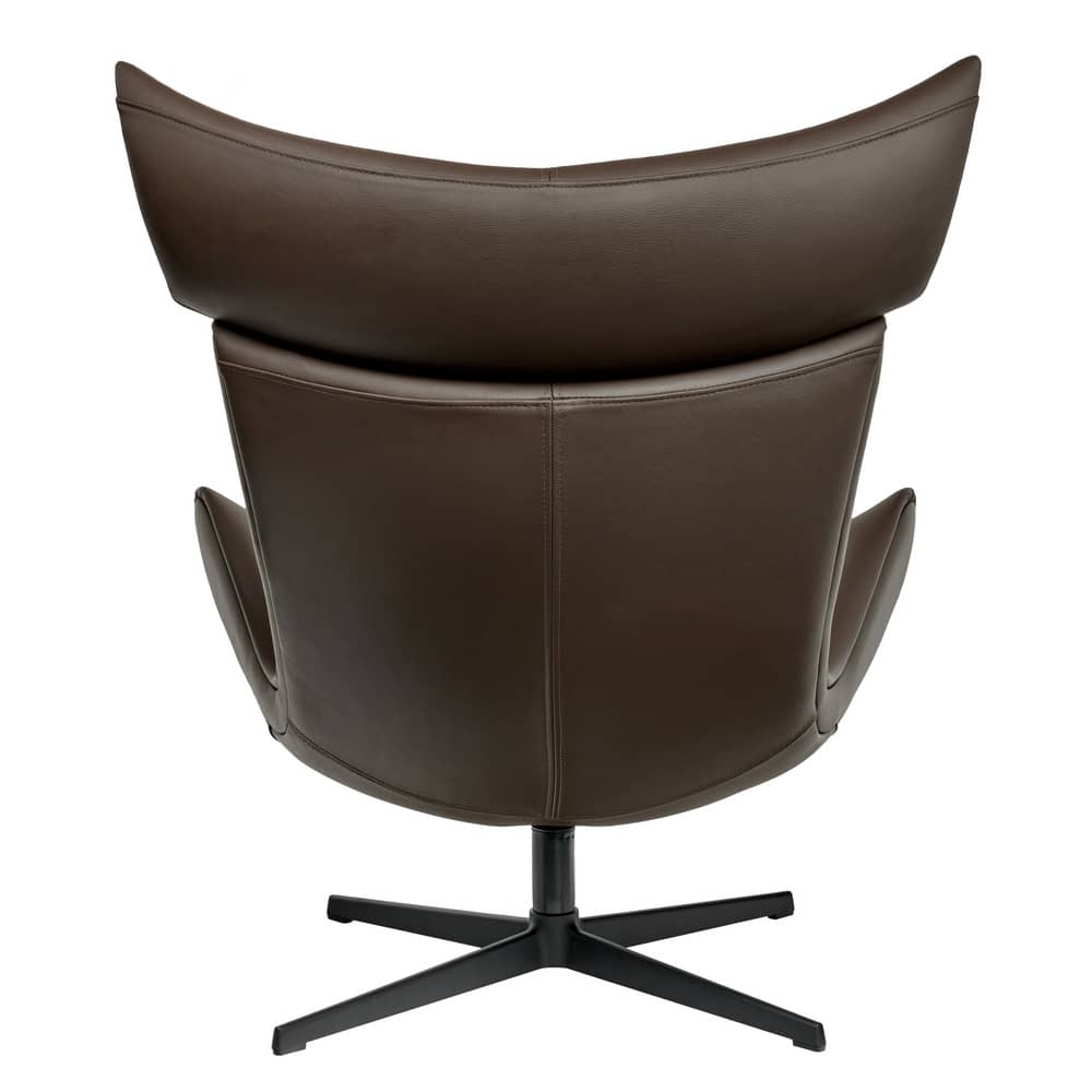 Кресло TORO коричневый, натуральная кожа - изображение 4