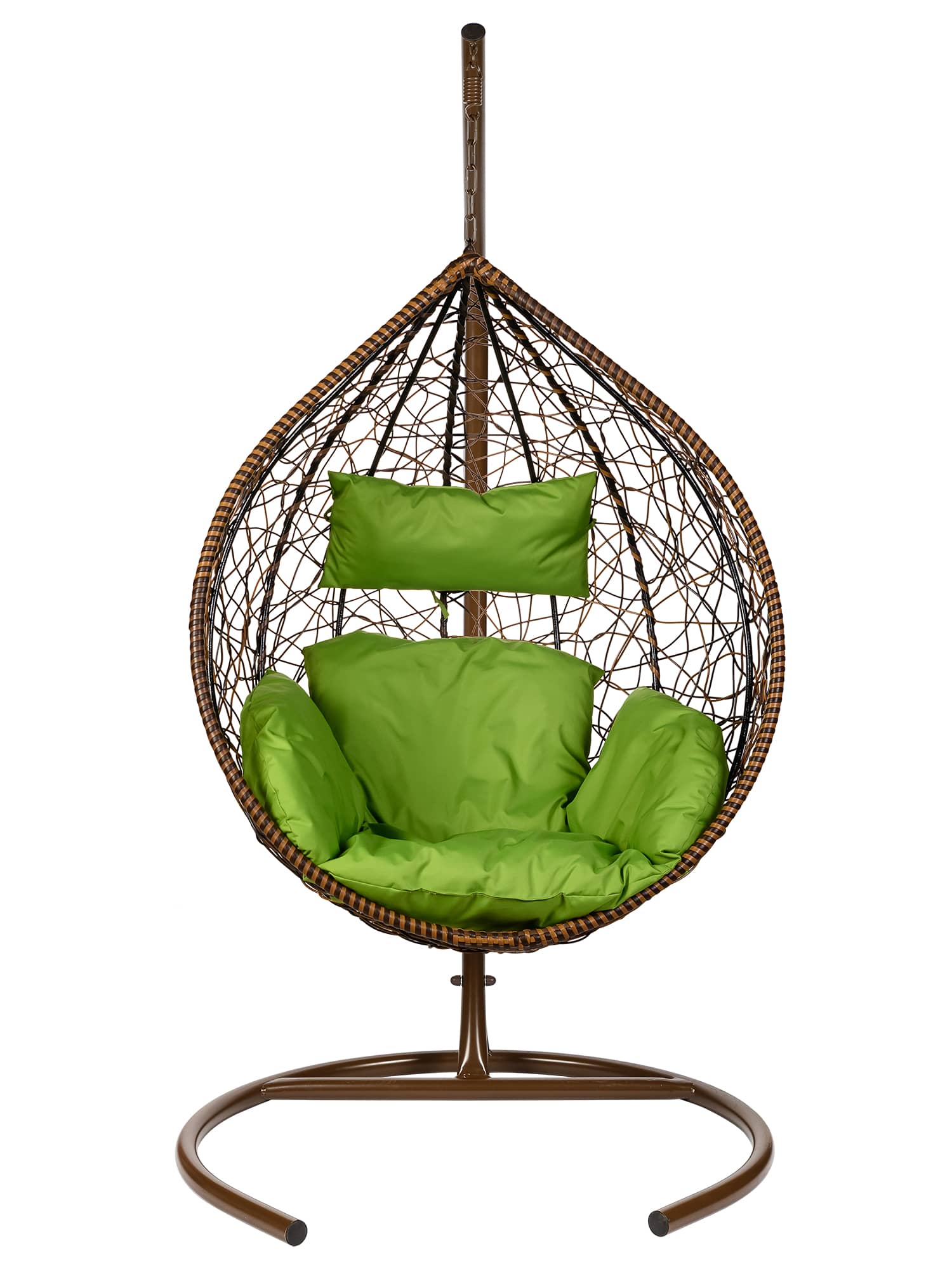 Кресло подвесное FP 0245 Зеленая подушка - изображение 1