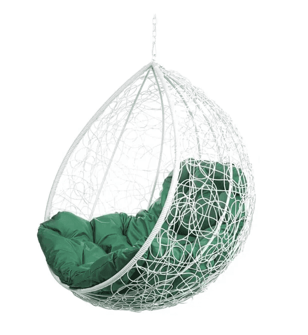 Кресло подвесное FP 0239 зеленая подушка - изображение 1