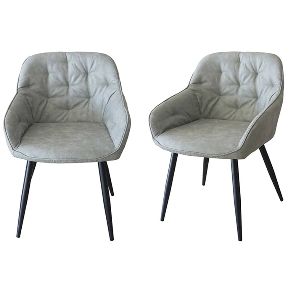 Комплект из 2-х стульев Seattle светло-серый - изображение 1