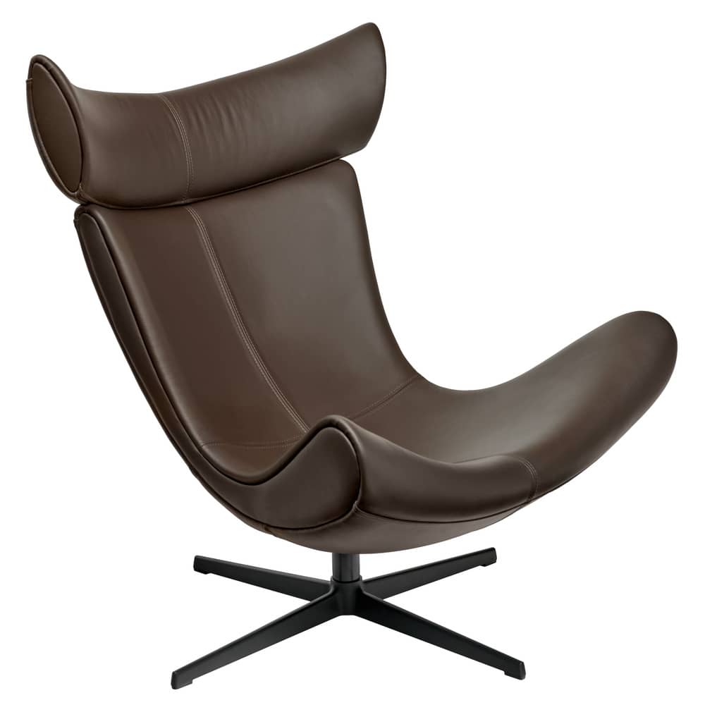 Кресло TORO коричневый, натуральная кожа - изображение 1