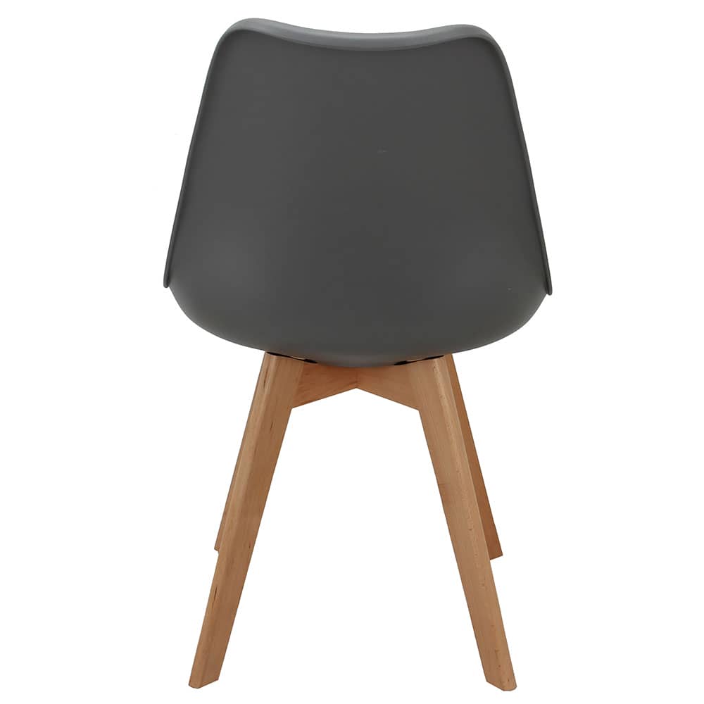 Комплект из 4-х стульев Eames Bon серый - изображение 5