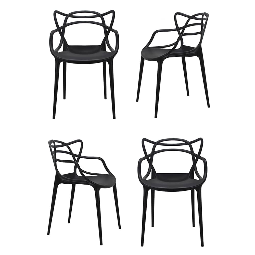 Комплект из 4-х стульев Masters чёрный - изображение 1