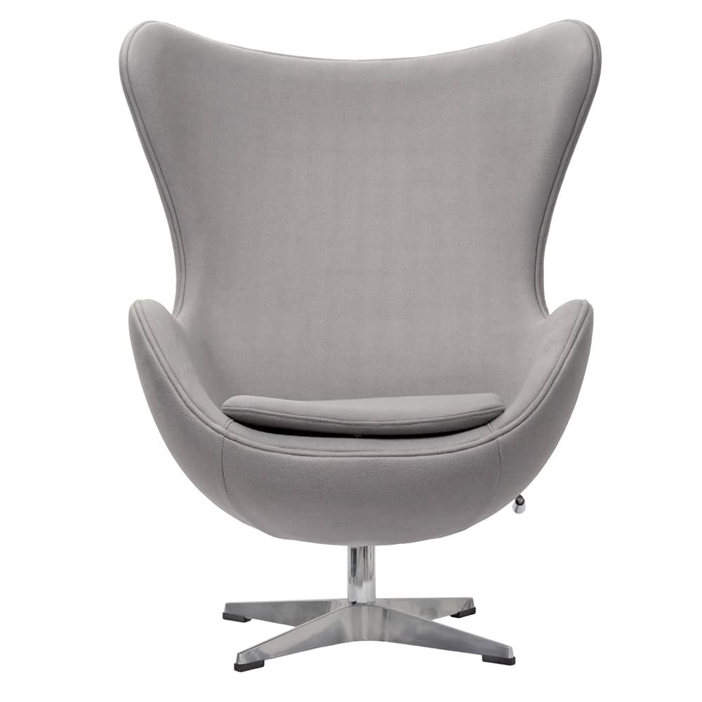 Кресло EGG CHAIR светло-серый кашемир - изображение 2