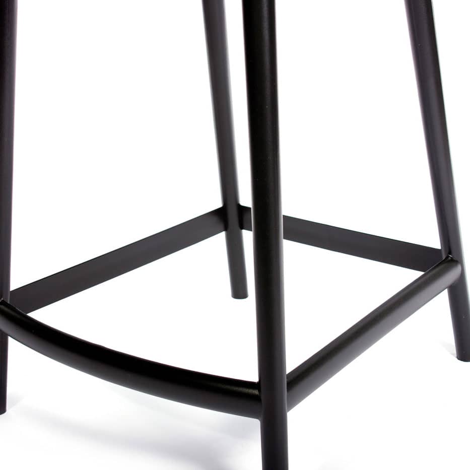 Комплект из 2-х стульев полубарных Masters чёрный - изображение 6