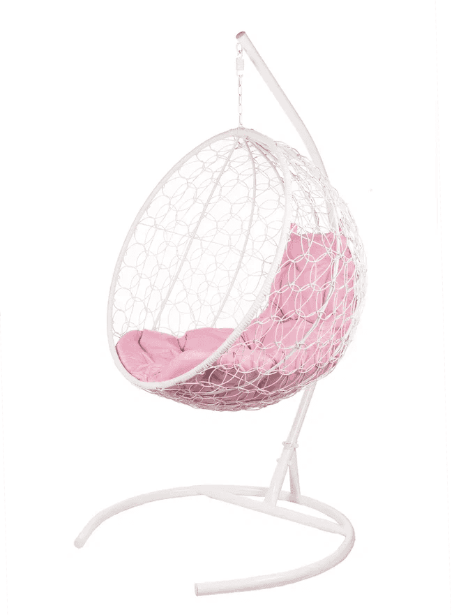 Кресло подвесное FP 0255 Розовая подушка - изображение 1