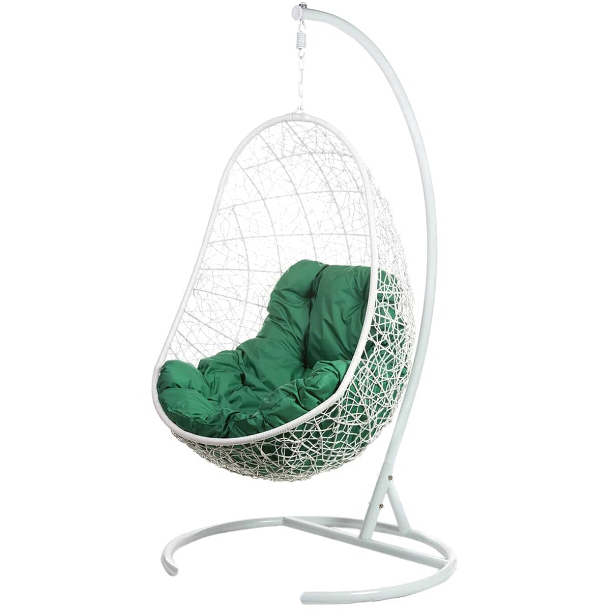 Кресло подвесное FP 0227 зеленая подушка - изображение 1