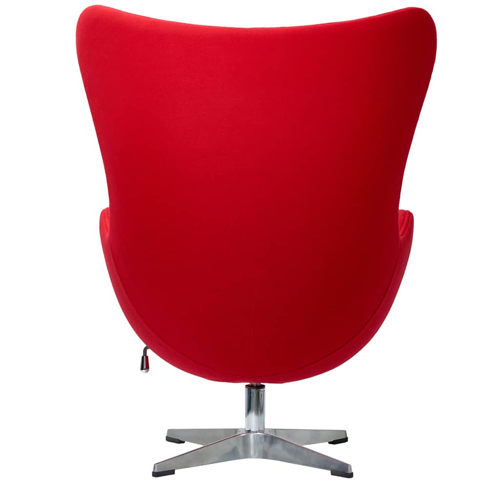 Кресло EGG CHAIR красный кашемир - изображение 4