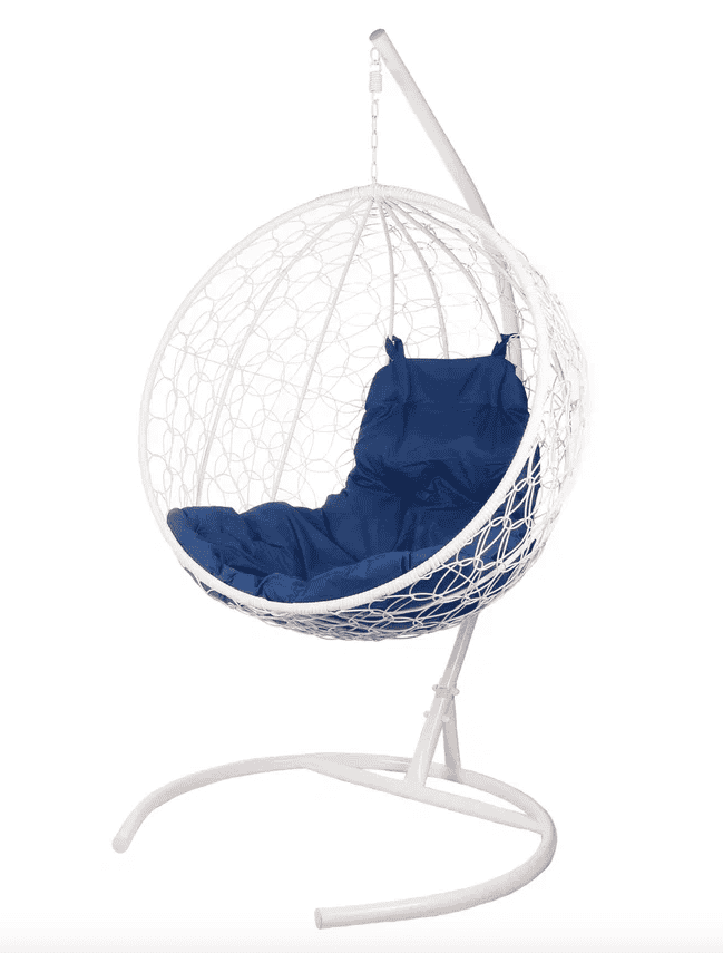 Кресло подвесное FP 0254 Синяя подушка - изображение 1