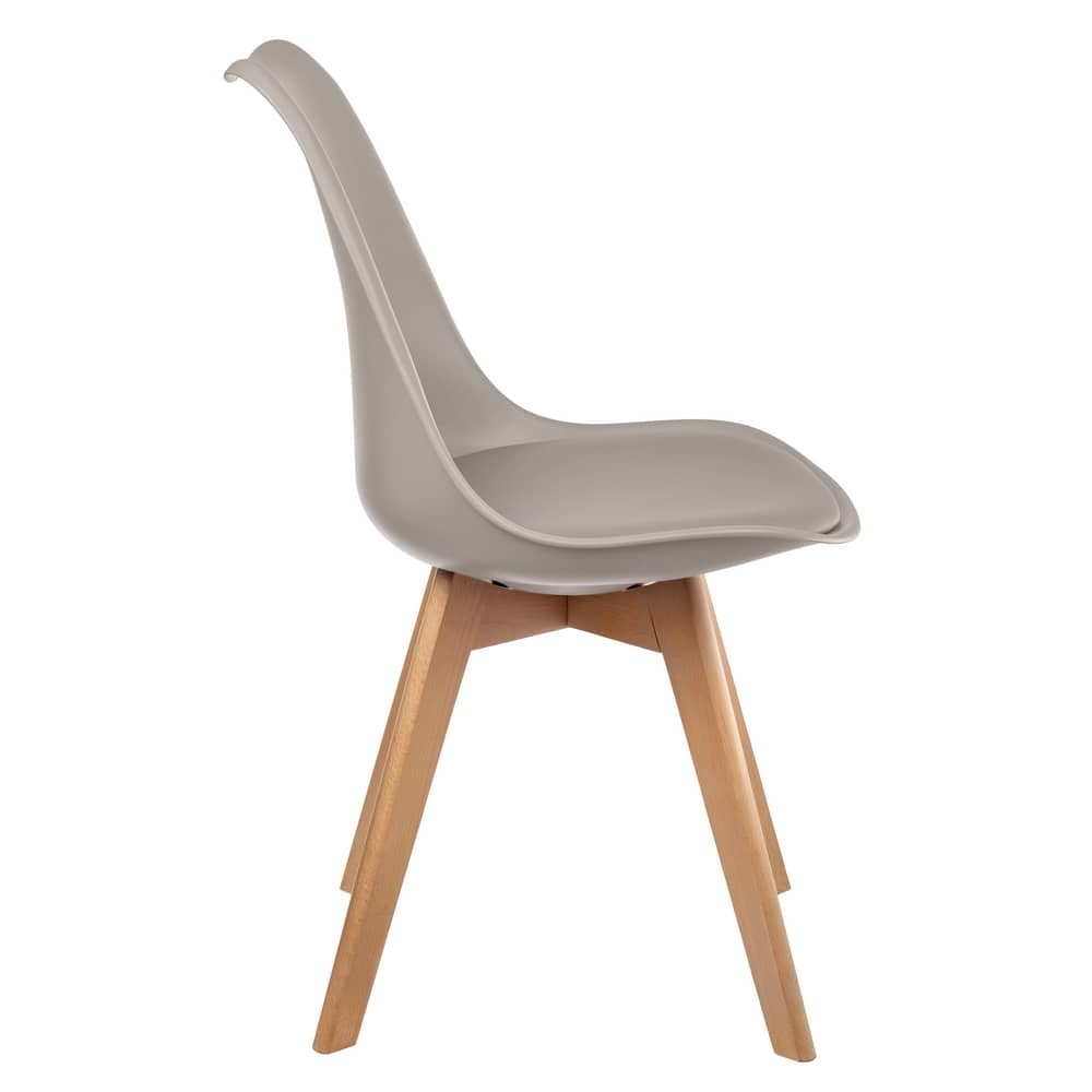 Комплект из 4-х стульев Eames Bon латте - изображение 4