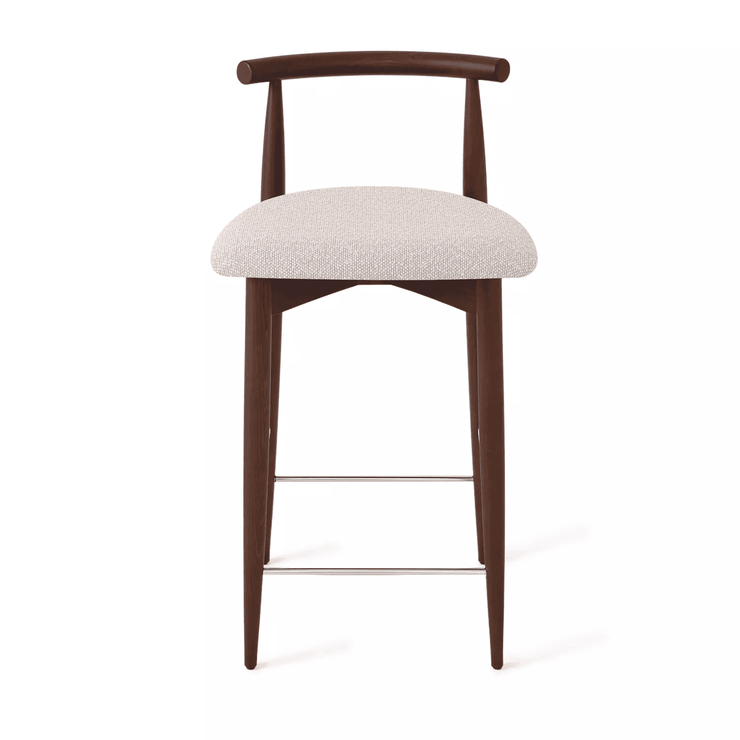 Полубарный стул Karl, бук натуральный коричневый, бежевый - изображение 1