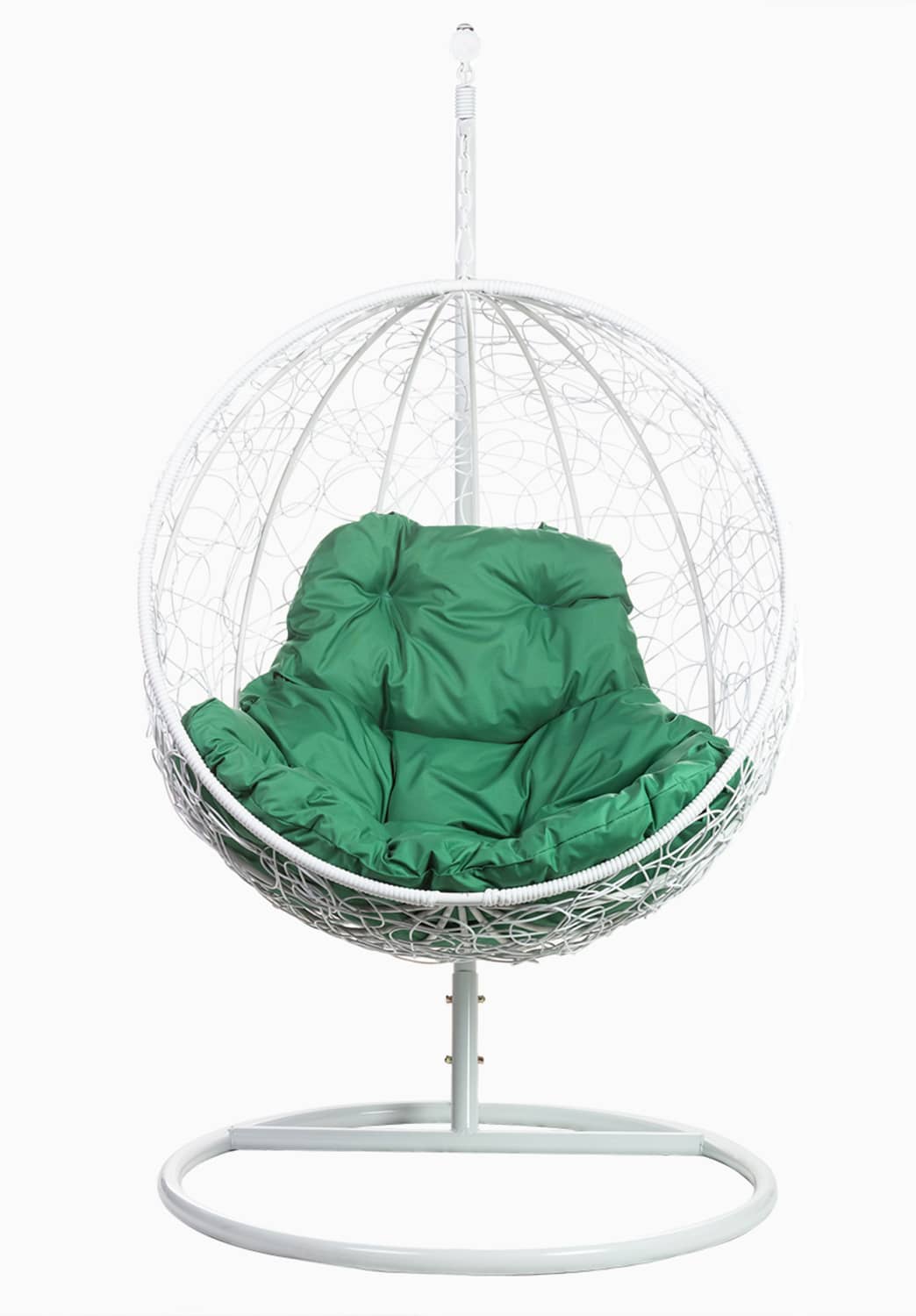 Кресло подвесное FP 0252 Зеленая подушка - изображение 1