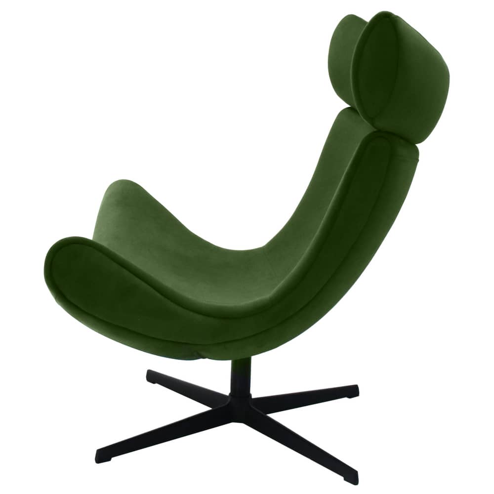 Кресло TORO зеленый, искусственная замша - изображение 3