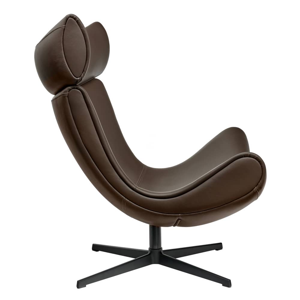 Кресло TORO коричневый, натуральная кожа - изображение 3