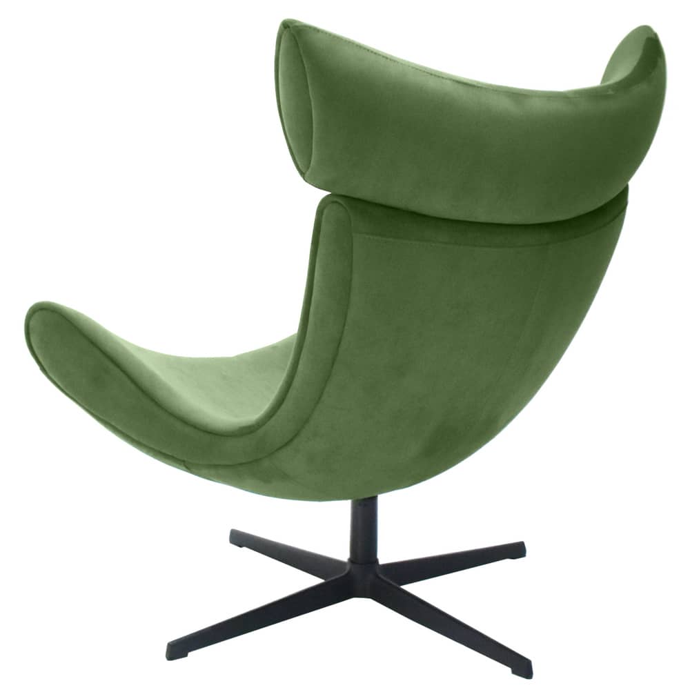 Кресло TORO зеленый, искусственная замша - изображение 5
