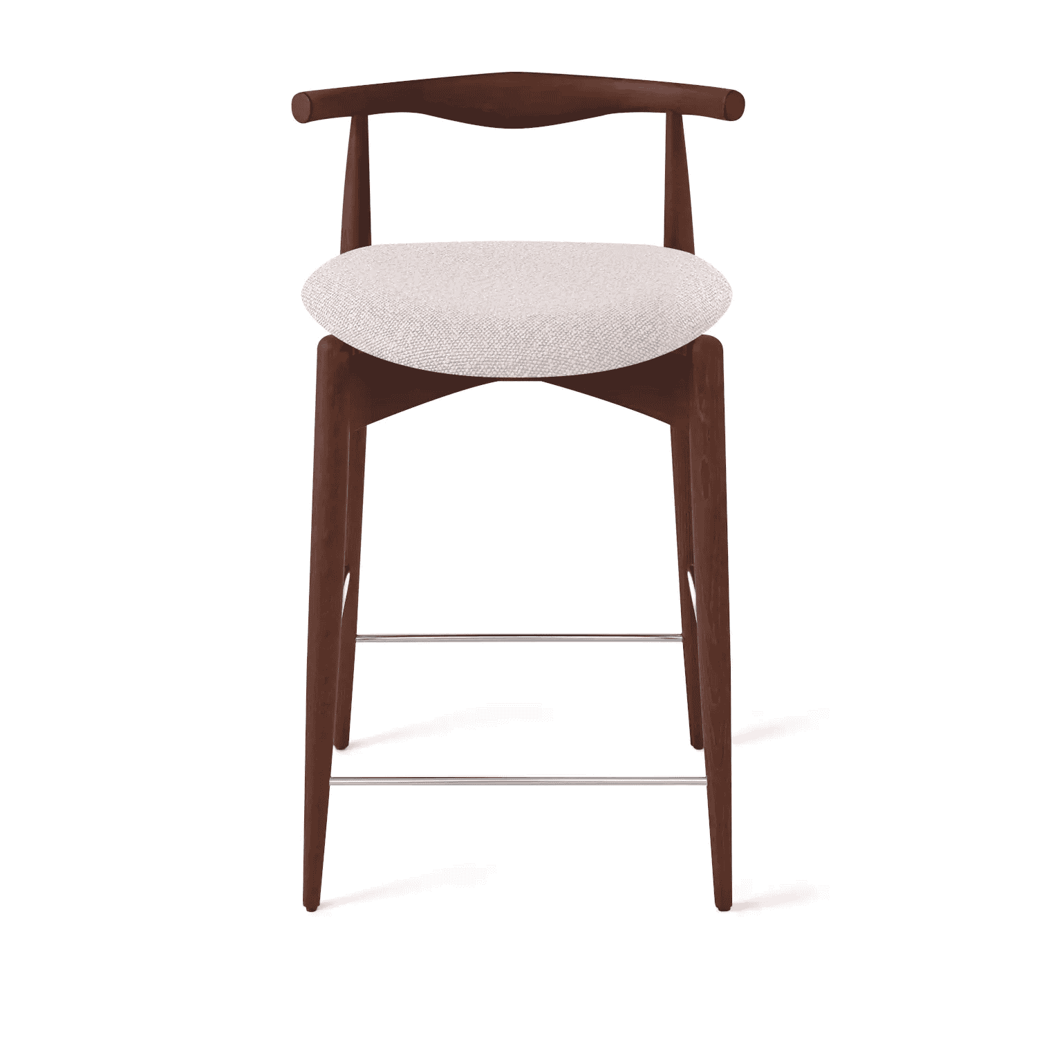 Полубарный стул Hans, бук натуральный коричневый, бежевый - изображение 1