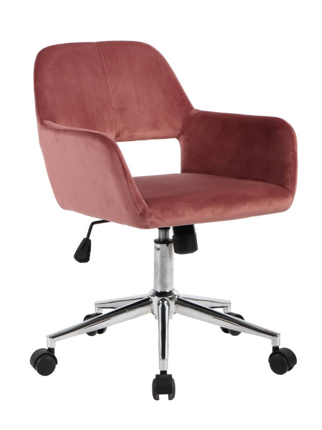 Кресло офисное Ross велюр розовый - изображение 1