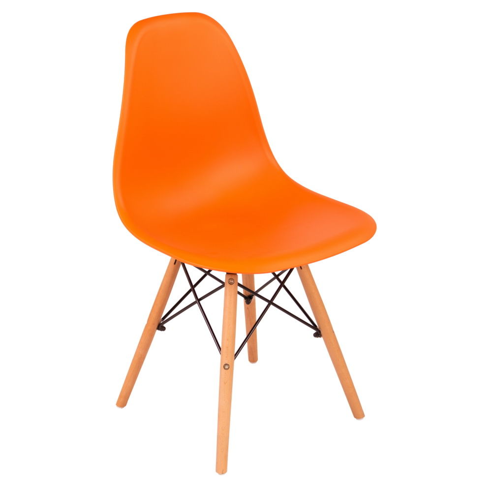 Стул Eames оранжевый - изображение 1