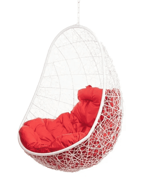 Кресло подвесное FP 0231 Без стойки Красная подушка - изображение 1