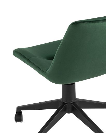 Кресло компьютерное Остин велюр зелёный - изображение 7