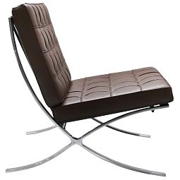Кресло BARCELONA CHAIR коричневый - изображение 3