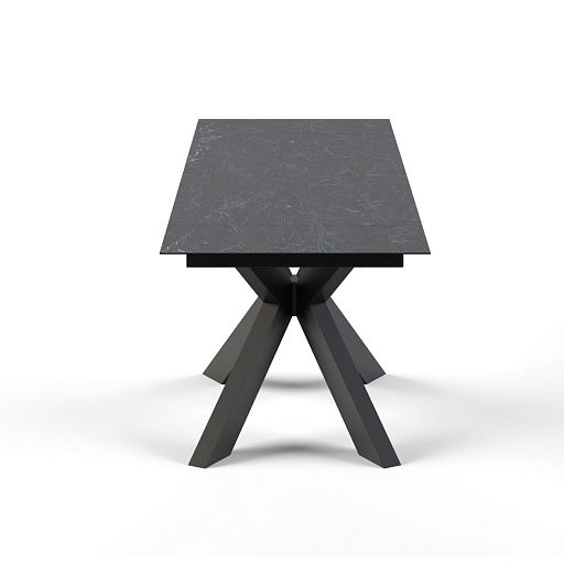 Стол раскладной Ariston (180+40+40), керамика темная - изображение 6