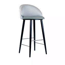 Барный стул Kjer, серый - изображение 2