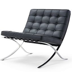 Кресло BARCELONA CHAIR чёрный - изображение 2