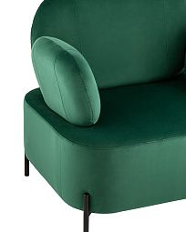 Кресло Кэнди с подлокотниками велюр зелёный - изображение 2