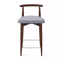 Полубарный стул Karl, бук натуральный коричневый, темно-серый - изображение 2