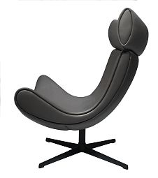 Кресло TORO серый, экокожа - изображение 4