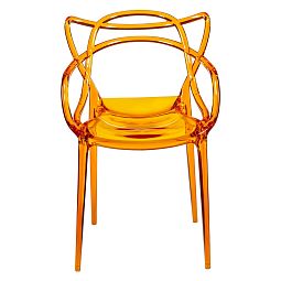 Комплект из 2-х стульев Masters прозрачный оранжевый - изображение 3