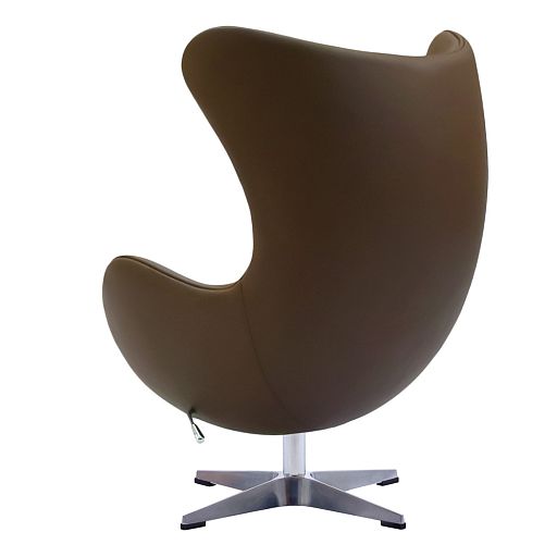 Кресло EGG STYLE CHAIR коричневый - изображение 4