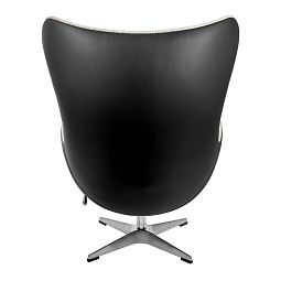 Кресло EGG STYLE CHAIR черный, экокожа - изображение 4