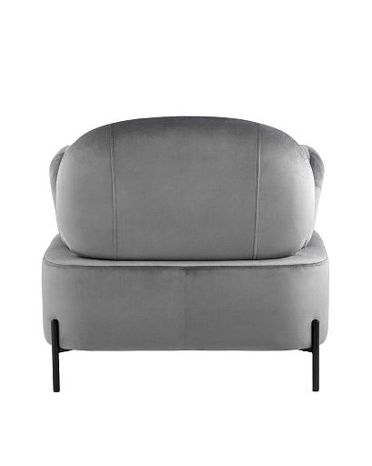 Кресло Кэнди с подлокотниками велюр серый - изображение 5