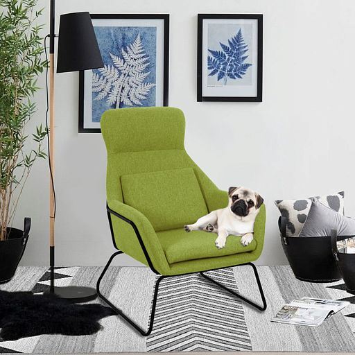 Кресло Archie ярко-зелёный - изображение 5