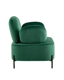 Кресло Кэнди с подлокотниками велюр зелёный - изображение 4