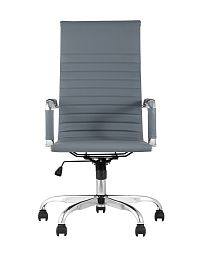 Кресло руководителя TopChairs City серый - изображение 2
