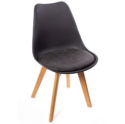 Комплект из 4-х стульев Eames Bon чёрный - изображение 3