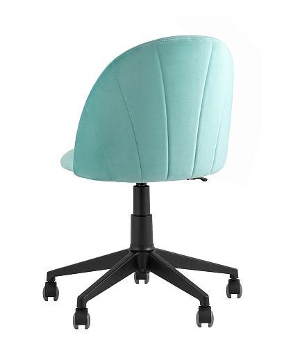 Кресло компьютерное Логан велюр пыльно-голубой - изображение 6