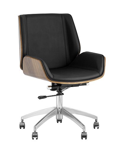Кресло офисное TopChairs Crown черное - изображение 1